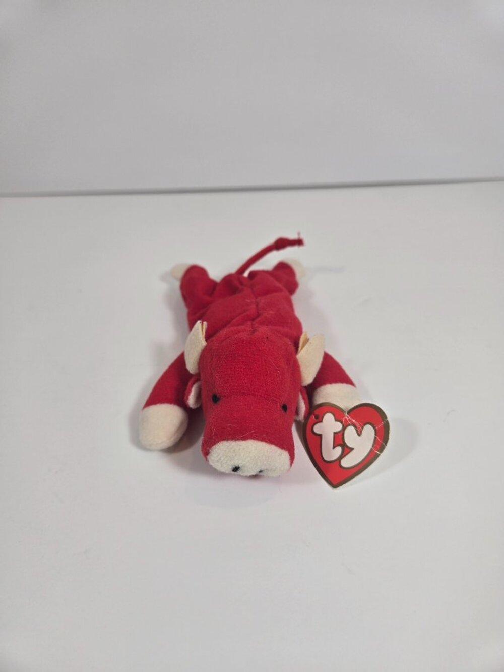 Ty Teenie Beanie Baby Snort the Bull 1999 McDonald’s Plush – Vintage Collectible